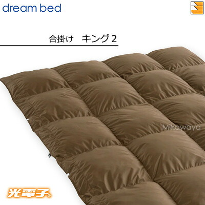 【第一人者2】【定まり売りわたす店】いき込み寝台 鳥毛布団 掛け布団 光陰電子ふとんFT-1001 合掛け 第一人者2 DB0464