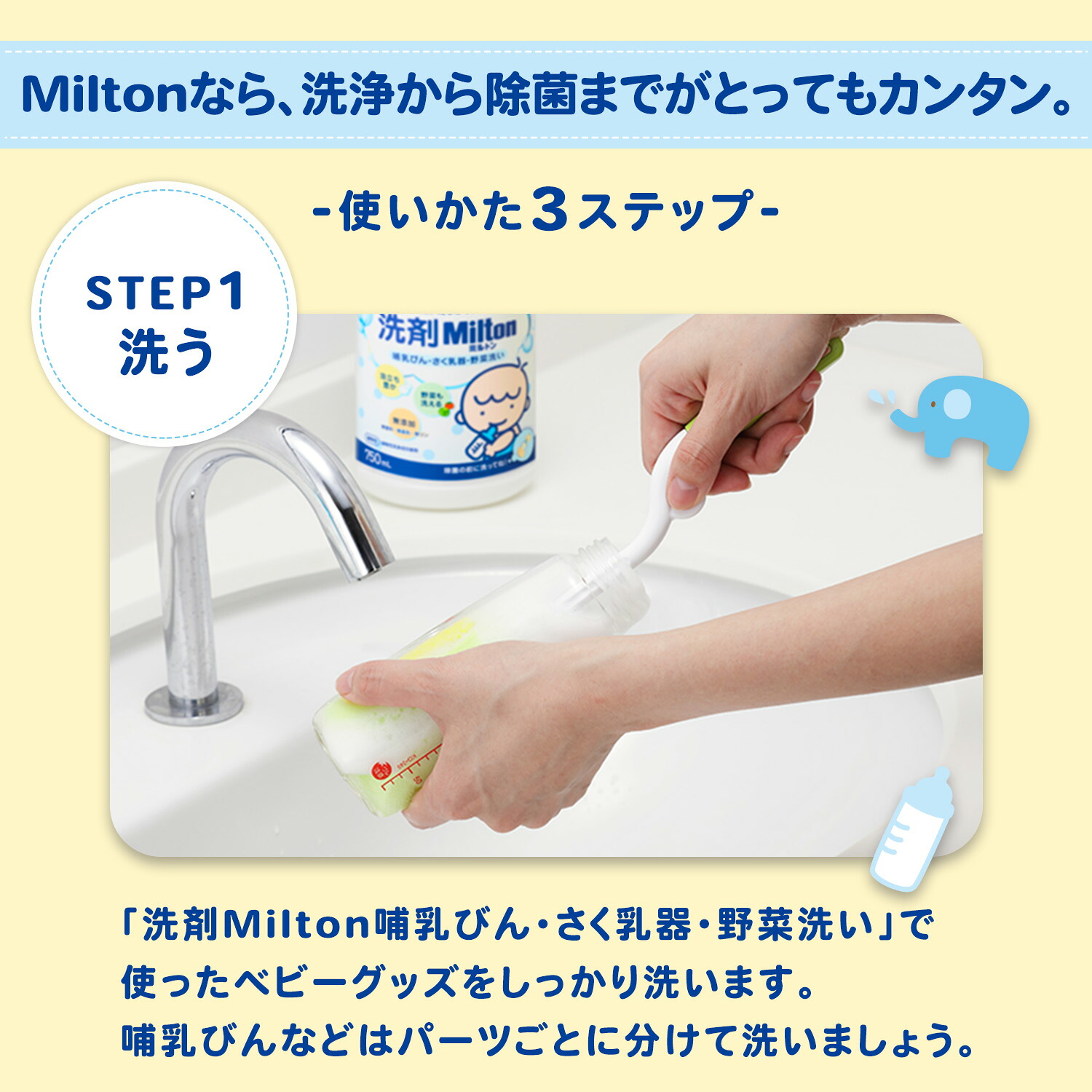 ミルトン はじめてのミルトンセット [ミルトン専用容器 Milton CP60錠 