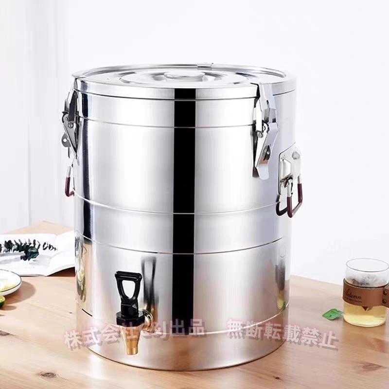 ステンレス断熱バケツ 20L 蓋付き大容量ジャグC&J（株)2-保冷保温3-5日 キャンプ/部活に ウォータージャグ アイスバケット クーラーボッ｜IZAMストア
