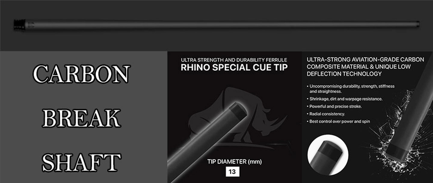 楽天市場】 カーボンシャフト > RHINO プール シャフト : アイズドット