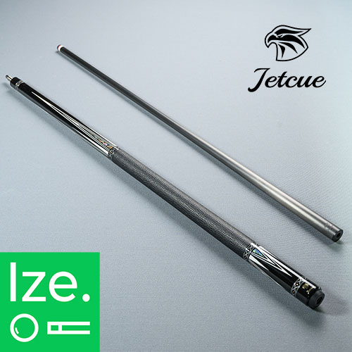 【お買い物マラソン ポイント2倍】JETCUE ジェットキュー ビリヤード カーボンシャフト搭載キュー【Glint】GLI1 天然黒檀木（エボニー） クラシックインレイモデル//正規品 日本正規代理店 直輸入 即日発送 プロテーパー ラジアルピン カーボンシャフト / シャフト径12.5mm｜アイズドット店