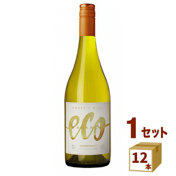 エコ・バランス オーガニック・シャルドネ 白ワイン チリ750ml×12本 ワイン【送料無料※一部地域は除く】【取り寄せ品】
