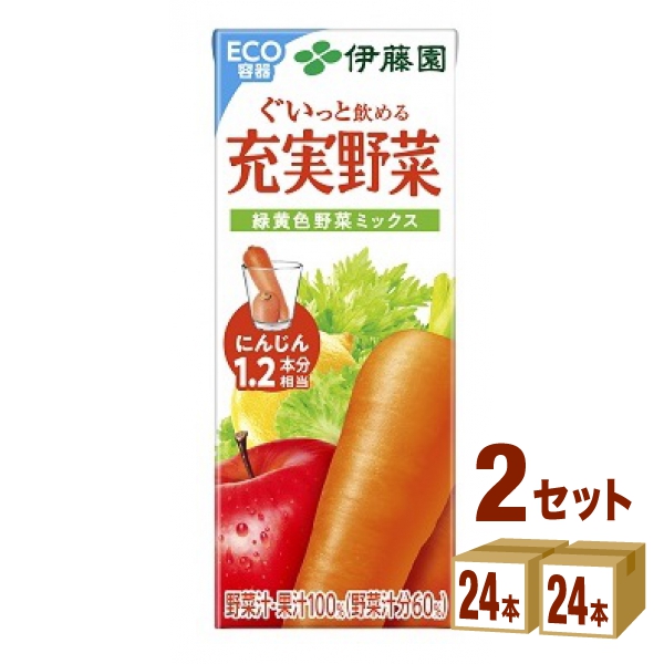 楽天市場】伊藤園 野菜ジュース 選べる2ケース 200ml×24本×2ケース (48本) １日分の野菜 ビタミン野菜 理想のトマト 青汁  オリジナル【送料無料※一部地域は除く】 : イズミックワールド