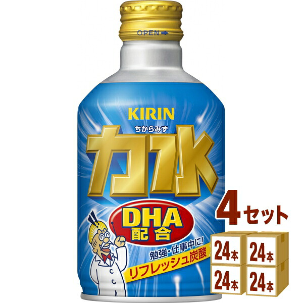 キリン キリン 力水 300ml&times;24本&times;4ケース 飲料【送料無料※一部地域は除く】｜イズミックワールド