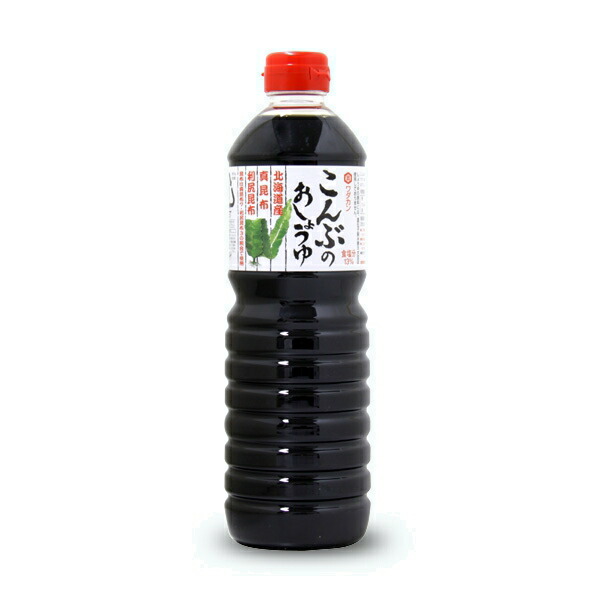 ワダカン こんぶのおしょうゆ 青森県 1000ml ×1本 個 調味料 買物