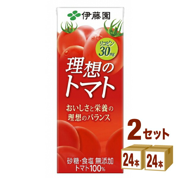 楽天市場】伊藤園 野菜ジュース 選べる2ケース 200ml×24本×2ケース (48本) １日分の野菜 ビタミン野菜 理想のトマト 青汁  オリジナル【送料無料※一部地域は除く】 : イズミックワールド