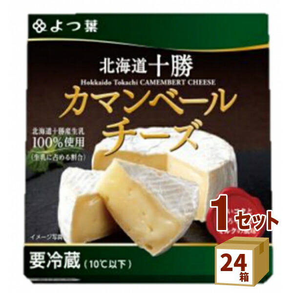 市場 よつ葉乳業 送料無料※一部地域は除く 100g×24箱 カマンベールチーズ チルド よつ葉北海道十勝100 食品