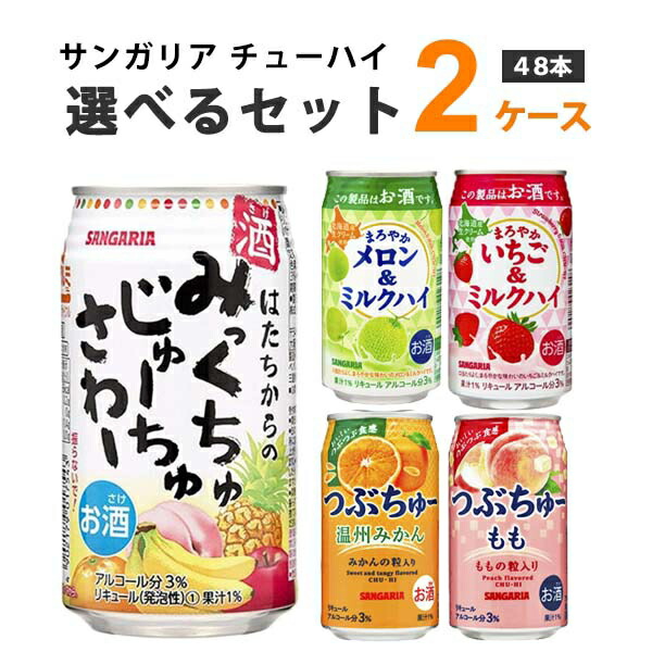 楽天市場】日本サンガリア つぶちゅー温州みかん 340ml×24本×1ケース