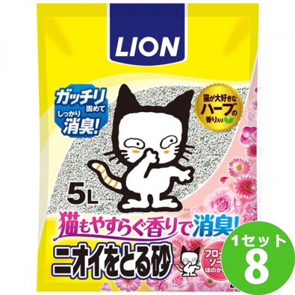 【楽天市場】ライオン（LION） ペットキレイ ニオイをとる砂