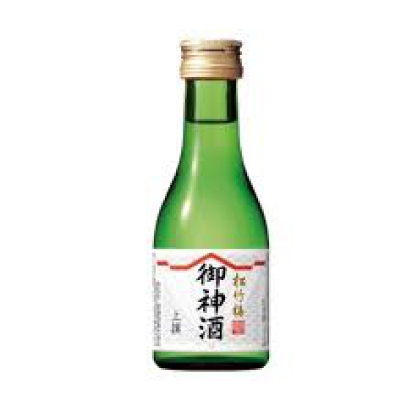 1257円 注目ブランドのギフト 宝酒造 上撰松竹梅御神酒 180 ml×1本 日本酒