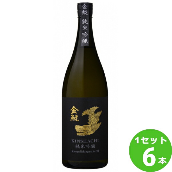 即日出荷 盛田金しゃち酒造 金鯱 金シャチ 純米吟醸酒 愛知県1800ml 6本 日本酒 一部地域は除く イズミックワールド Nso Mn