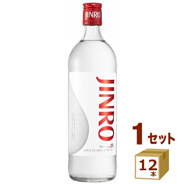 眞露 韓国 焼酎 JINRO 25゜ 700ml×12本 焼酎 その他