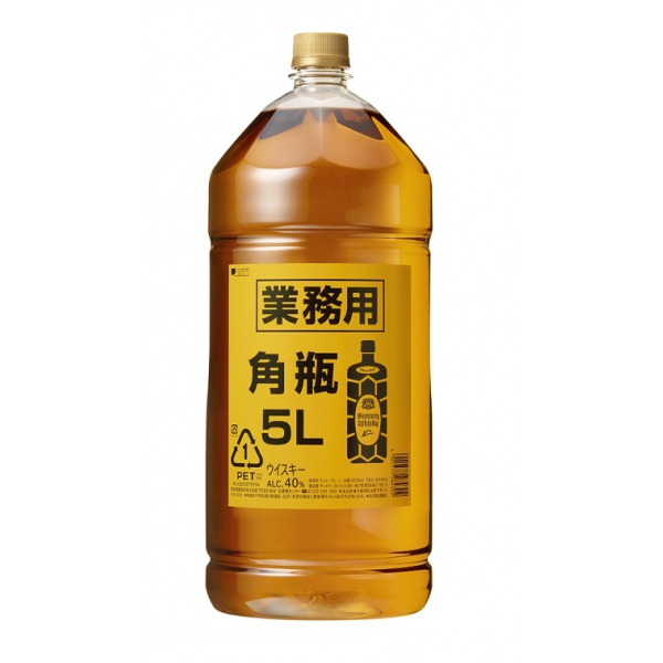 【楽天市場】サントリー ウイスキー 角瓶 5000ml×1本 ウイスキー【送料無料※一部地域は除く】：イズミックワールド