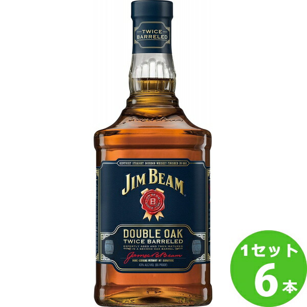 人気満点 サントリー ジムビームダブルオーク アメリカ 700ml 6本 個 ウイスキー 一部地域は除く Www Nso Mn