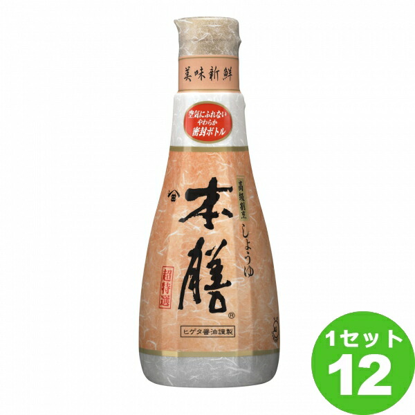 Amazon.co.jp: キッコーマン ヒゲタ 高級割烹しょうゆ本膳 720ml