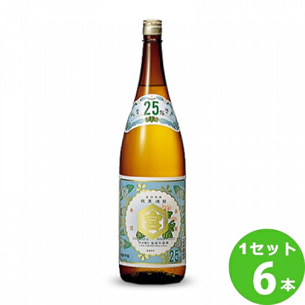 宮崎本店（三重） 亀甲宮 金宮 キッコーミヤ焼酎25° 1800ml×6本 焼酎【送料無料※一部地域は除く】