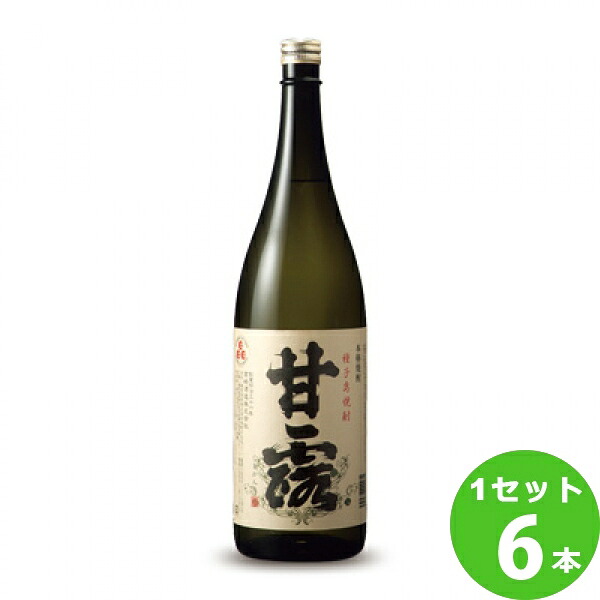 高崎酒造 芋焼酎 種子島 しま甘露 25゜ 1.8L 一升瓶 1800ml&times;6本【送料無料※一部地域は除く】｜イエノミストbyイズミックワールド