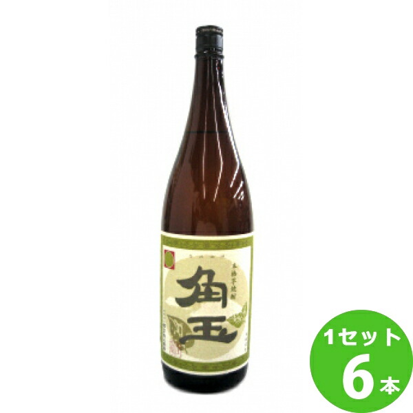 【要エントリー全品P10倍＆200円クーポン】佐多宗二商店 芋焼酎 角玉 25度 1800ml ×6本 焼酎【送料無料※一部地域は除く】