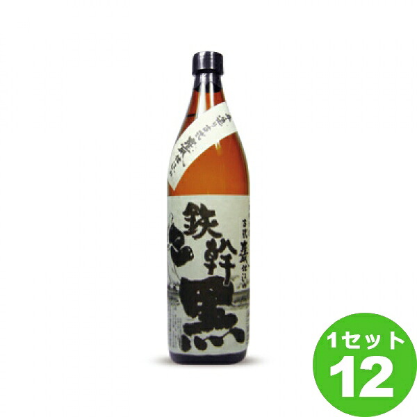 オガタマ酒造 芋焼酎 鉄幹 黒 25度 鹿児島県 900ml&times;12本 焼酎【送料無料※一部地域は除く】｜イエノミストbyイズミックワールド