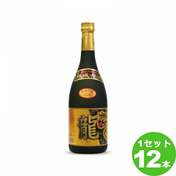 (有) 金武酒造（沖縄)　 琉球泡盛 龍 古酒 ゴールド25度 沖縄県 720ml &times;12本 焼酎【送料無料※一部地域は除く】｜イエノミストbyイズミックワールド