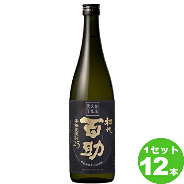 井上酒造(大分) 麦焼酎 初代百助 25度 大分県 720ml ×12本 焼酎【送料無料※一部地域は除く】|イエノミストbyイズミックワールド