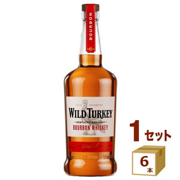 ワイルドターキースタンダード1000ml×6本【送料無料※一部地域は除く】
