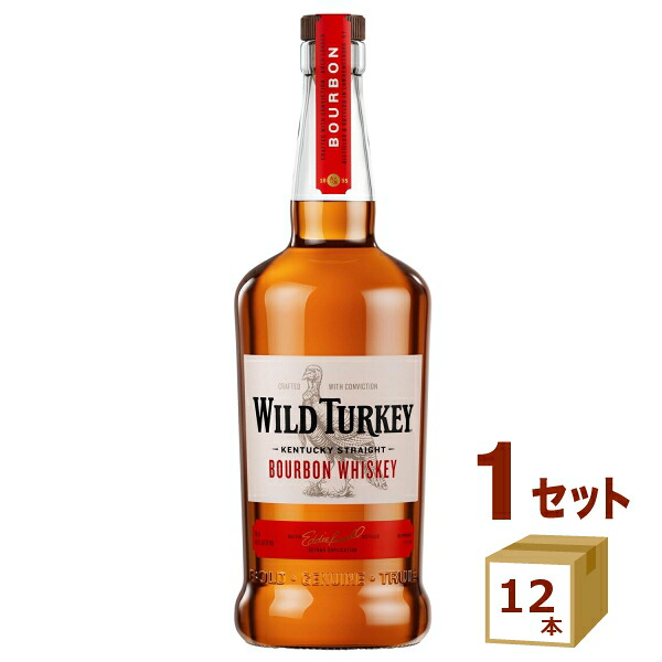 ワイルドターキー スタンダード 1L 大容量 正規品 40度 1000ml×12本【送料無料※一部地域は除く】