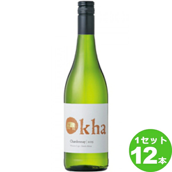 OkhaChardonnayオーカシャルドネ 750ml ×12本 南アフリカ/ウエスタン ケープ ワイン【送料無料※一部地域は除く】|イエノミストbyイズミックワールド