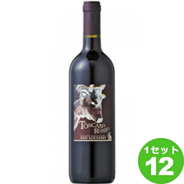 ToscanaRossoﾄｽｶｰﾅﾛｯｿ 赤ワイン イタリア/トスカーナ 750ml &times;12本（個) ワイン【送料無料※一部地域は除く】｜イエノミストbyイズミックワールド