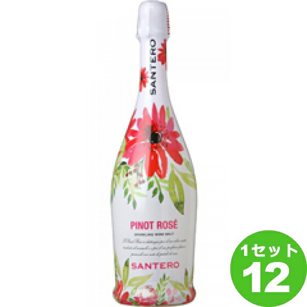 最愛 Pinot Rose Flower Bottle ﾋﾟﾉ ﾛｾﾞ ﾌﾗﾜｰﾎﾞﾄﾙ ロゼワイン イタリア ピエモンテ 750ml ×12本 ワイン  スパークリングワイン fucoa.cl