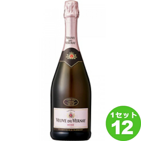 Veuve du Vernay Rose ヴーヴ・デュ・ヴェルネ ロゼ NV ロゼワイン フランス/ 750ml ×12本 ワイン【送料無料※一部地域は除く】スパークリング