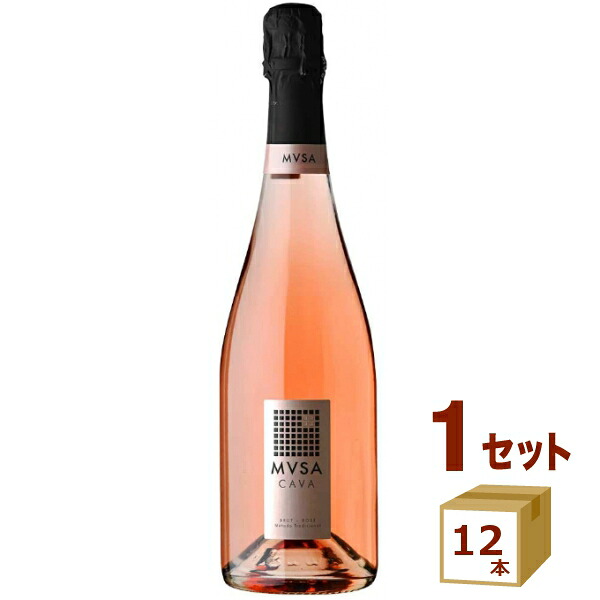 カヴァ ムッサ ブリュット ロゼ スパークリングワイン 金賞 ヴァルフォルモッサ 750ml&times;12本【送料無料※一部地域は除く】｜イエノミストbyイズミックワールド