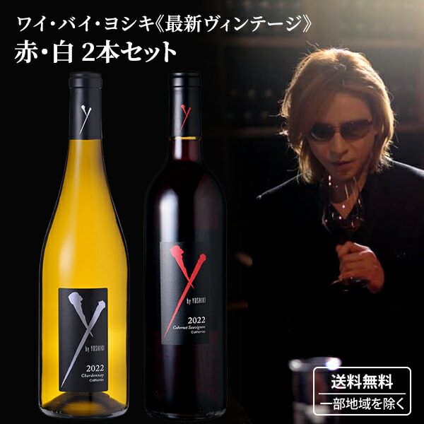 Y by YOSHIKIワイン 赤白セット ワイン ワインセット 赤白 ワイ バイ ヨシキ 2本 カベルネ