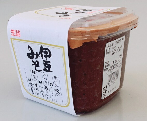 楽天市場】【送料無料】伊豆みそ 生詰 田舎みそ 750g×10入り