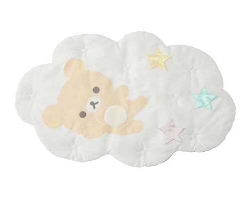 Rilakkuma Baby リラックマベビー ベビーマット/リラックマ/クラウド カシャカシャ 成長記録 洗濯機可能 NZRIL0010101
