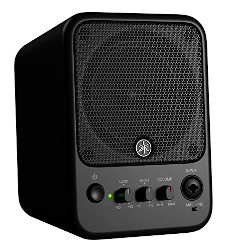 ヤマハ YAMAHA パワードモニタースピーカー 30W MS101-4 黒いこと