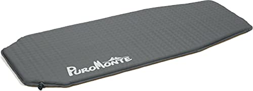 プロモンテ(PuroMonte) キャンプ アウトドア マット エアマット120 PMT120 Mグレー(MGRY)