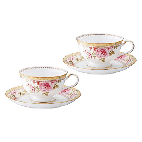 Noritake ノリ竹 優勝杯 \u0026 平円盤 ( 有りの実仕掛ける ) ( 珈琲 お茶 兼用) 190竓 ハート形ジェラルド・r・フォード 2客 ボーンチャ