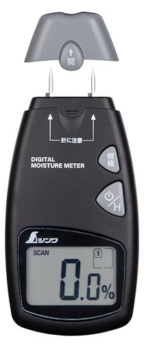 シンワ測定(Shinwa Sokutei) デジタル水分計 用木用 ホールド役立つこと付 78643