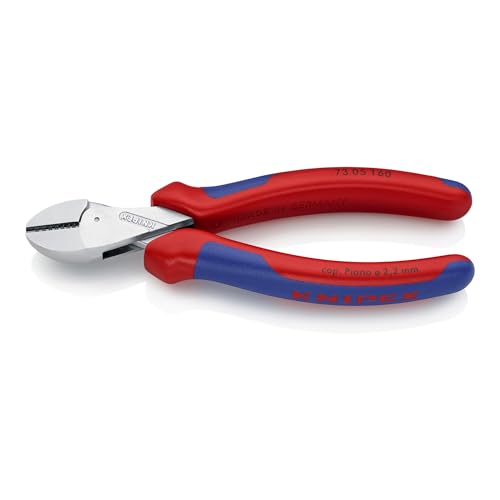 KNIPEX クニペックス X-Cut パウダーコンパクトニッパー 全長160粍 コンフォートハンドル Crメッキ 7305-160