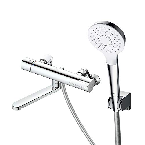 TOTO 風呂場用 壁付サーモスタット雑ぜ合わせる栓 コンフォートウェーブシャワー(めっき) 原則として地向け TBY01404J