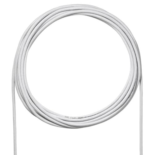 サンワサプライ CAT6A ローカルエリアネットワーク有線テレビのみ 自作用UTP単線有線テレビ (100m) 10Gbps/500MHz RJ45 白いこと KB-T