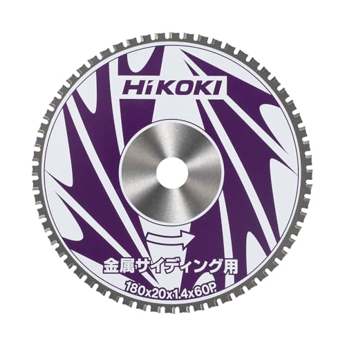 HiKOKI(ハイコーキ) チップソー 金属元素サイディング用 径180粍 穴径20粍 60枚刃 丸のこCD7SA用 0033-1092