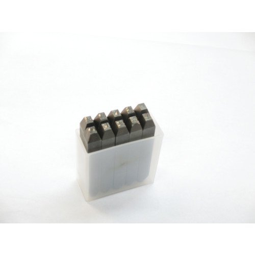 TRUSCO(トラスコ) 逆数字刻印セット 6mm SKB-60