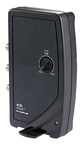 マスプロ 4K・8K放送(3224MHz)対応 UHFテレビ・レコーダーブースター UTRW30BC-P｜ショップ泉嘉