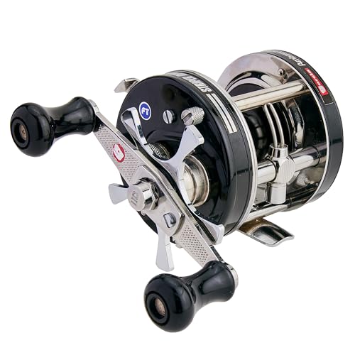 AbuGarcia(アブガルシア) AMB.5500 Striper Black ストライパー 黒いこと 右一巻き 丸型木管 古典派音楽 スウェ