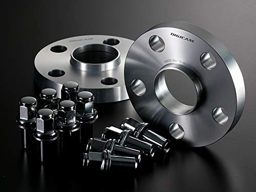 デジキャン トヨタワイドトレッドスペーサー＋ロングナットセット 114.3-5H 10mm 60-60 トヨタ純正アルミホイール専用 TW114