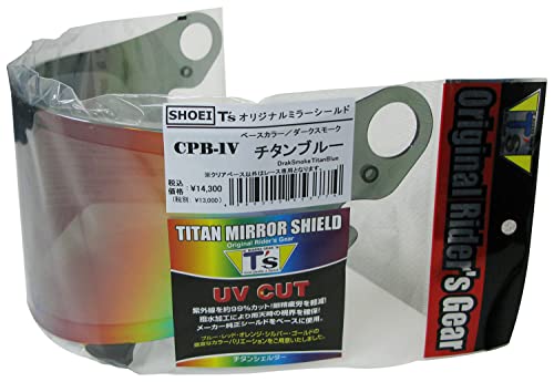 [ティーズ] ミラーシールド CPB-1Vピンロック チタンブルー ダークスモーク｜ショップ泉嘉