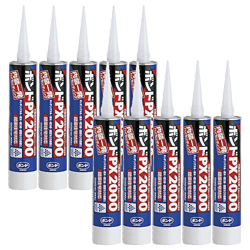 ボンド PX2000 ホワイト 333ml #57780 10本入り