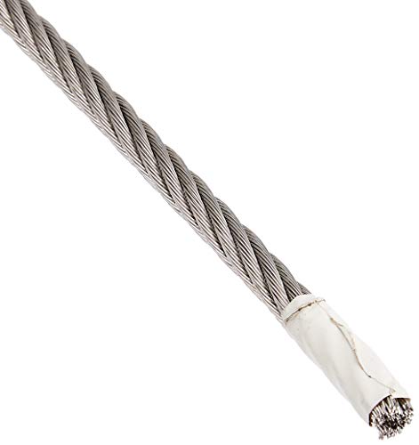 TRUSCO(トラスコ) ステンレスワイヤロープ Φ5.0mm×50m CWS-5S50